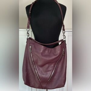 Rebecca Minkoff Moto Hobo Leather Shoulder Bag/Crossbdy